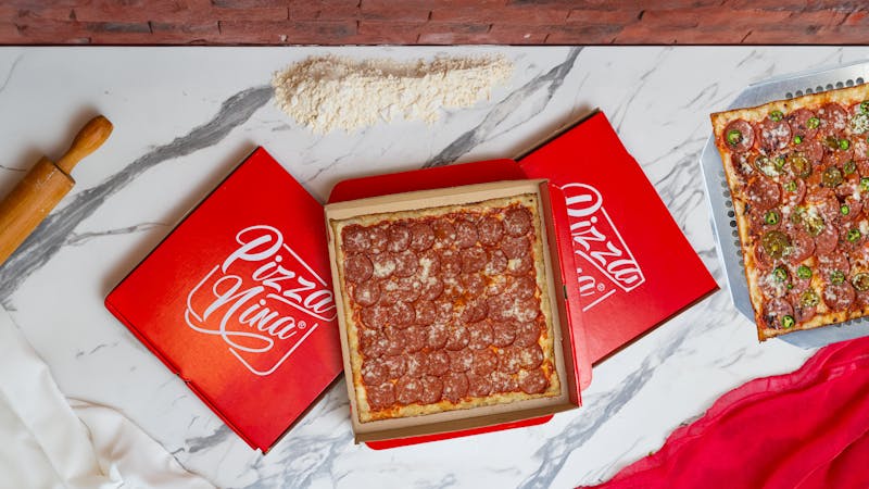 Pepperoni Supremo pizza loaded with crispy pepperoni