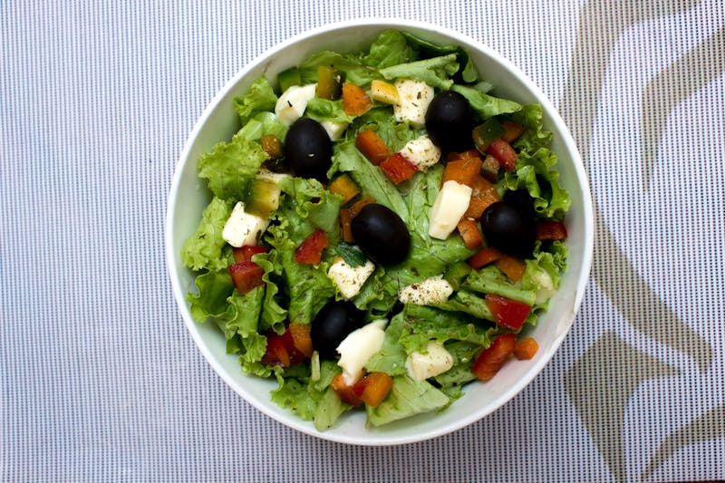 Classic Caesar Salad with romaine, croutons and parmesan